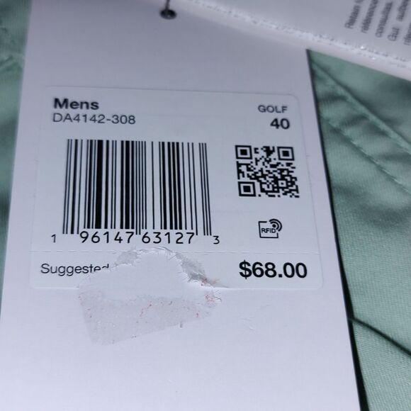 Nike Men's Dri-FIT UV Chino 9" Golf Shorts Standard Fit Sz 40 NWT - Picture 7 of 7